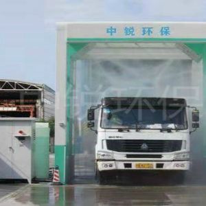 建筑工地龍門(mén)式洗車(chē)機(jī)是怎么工作的
